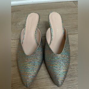 Loeffler Randall Shimmering Multicolor Mules